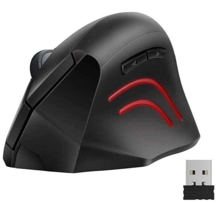 afbeelding van de ergonomische muis van tecknet