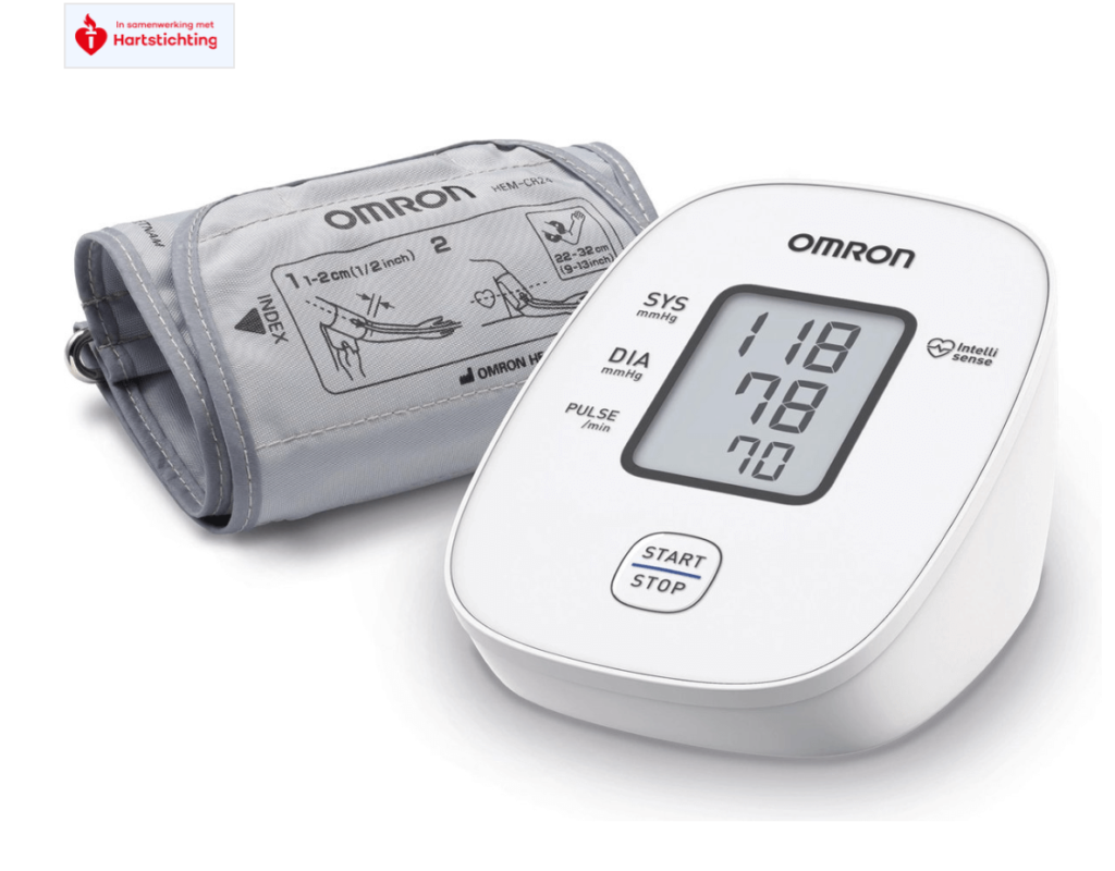 afbeelding van de Omron x2 bloeddrukmeter beste prijs kwaliteit verhouding